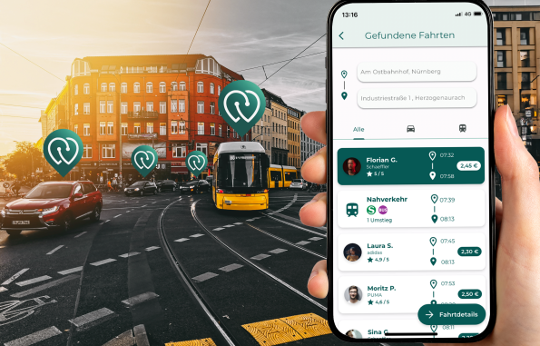Mitfahrportal uRyde für alle!